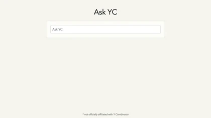 Ask YC